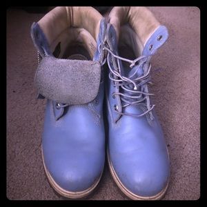 Blue timberlands